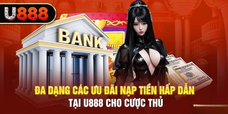 Nhận ngay ưu đãi tuyệt vời khi nạp tiền U888 tại hệ thống