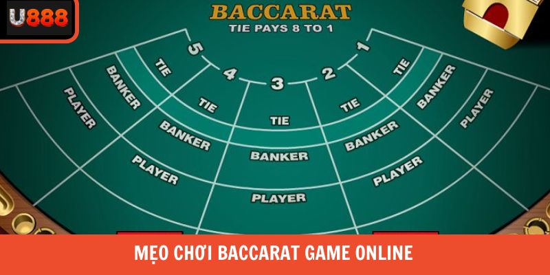 Mẹo chơi baccarat game online 